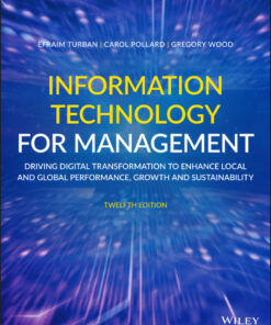 Information Technology for Management – 12th Edition