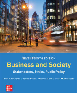 Business and Society – 17th Edition