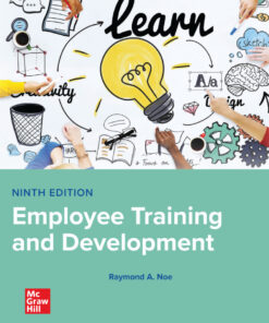 Employee Training & Development – 9th Edition