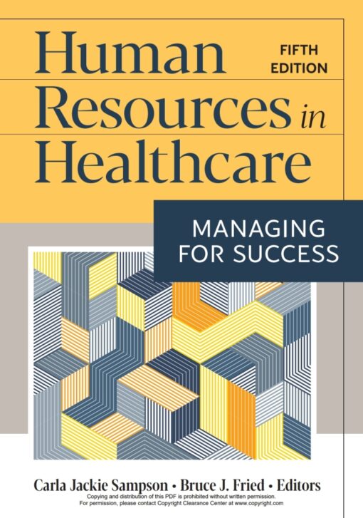 Human Resources in Healthcare – 5th Edition